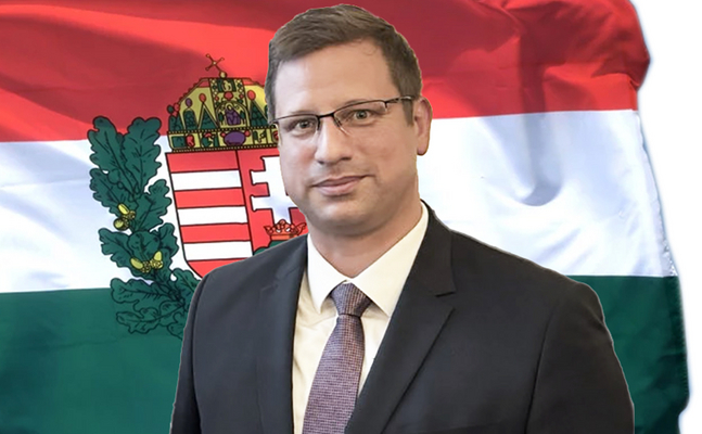 Ungarns Kanzleramtsminister Gergely Gulyás.