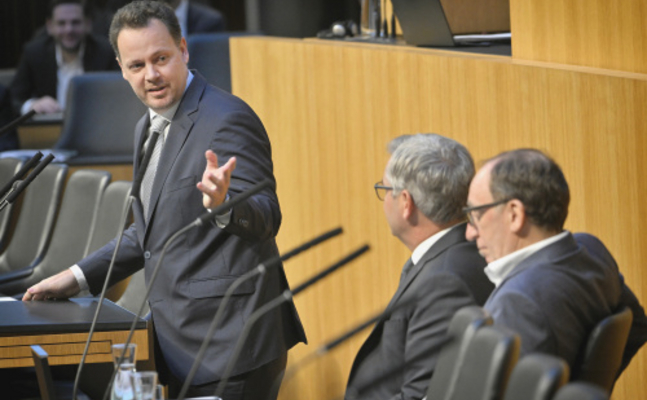 FPÖ-Gesundheitssprecher Gerhard Kaniak im Parlament.