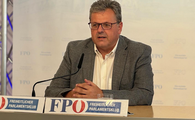 FPÖ-Technologiesprecher Gerhard Deimek.